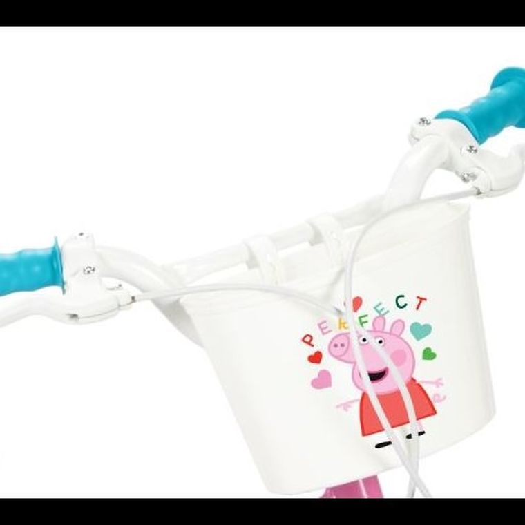 Toimsa, Świnka Peppa, rower, 14", różowy
