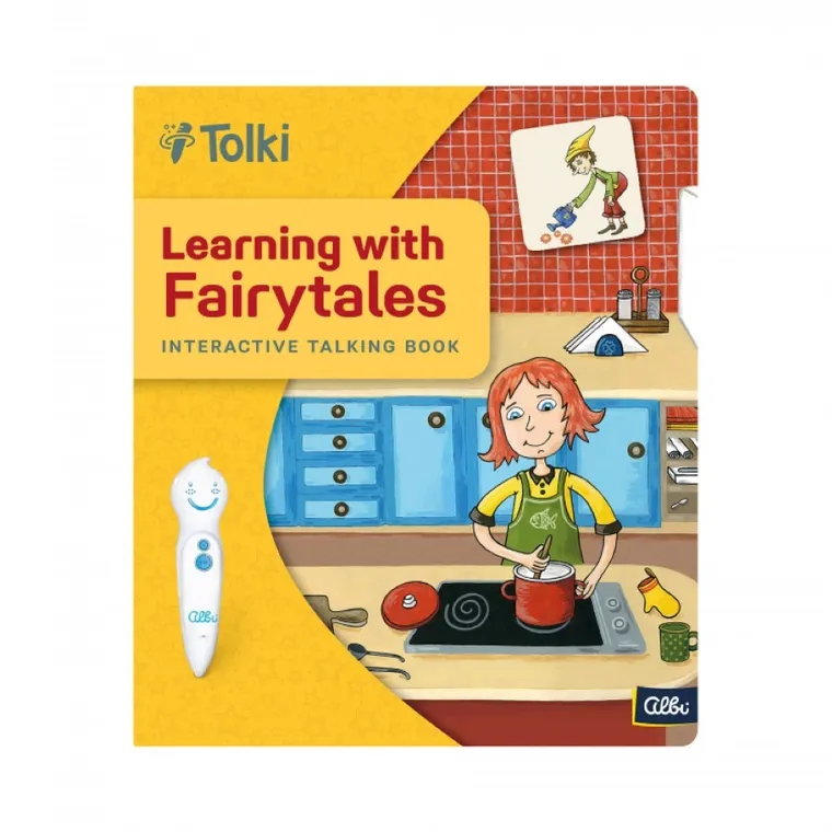 Tolki Book. Learning with Fairytales. Interactive talking book. Wersja angielska. Wersja angielska