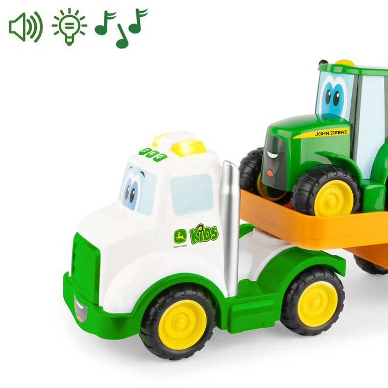 Tomy, John Deere, laweta z Johnym z dźwiękiem