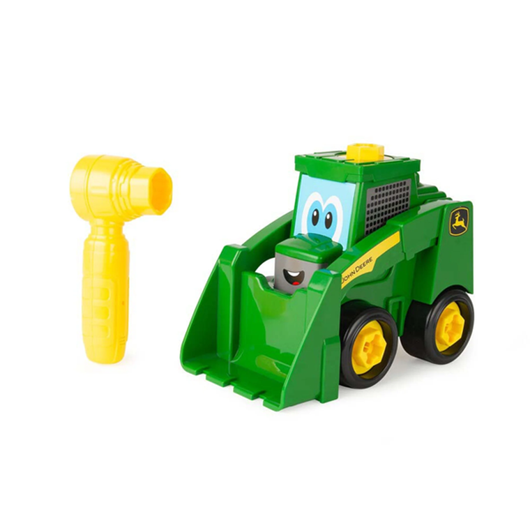 Tomy, John Deere, zbuduj ładowarkę, pojazd do skręcenia, 12 elementów