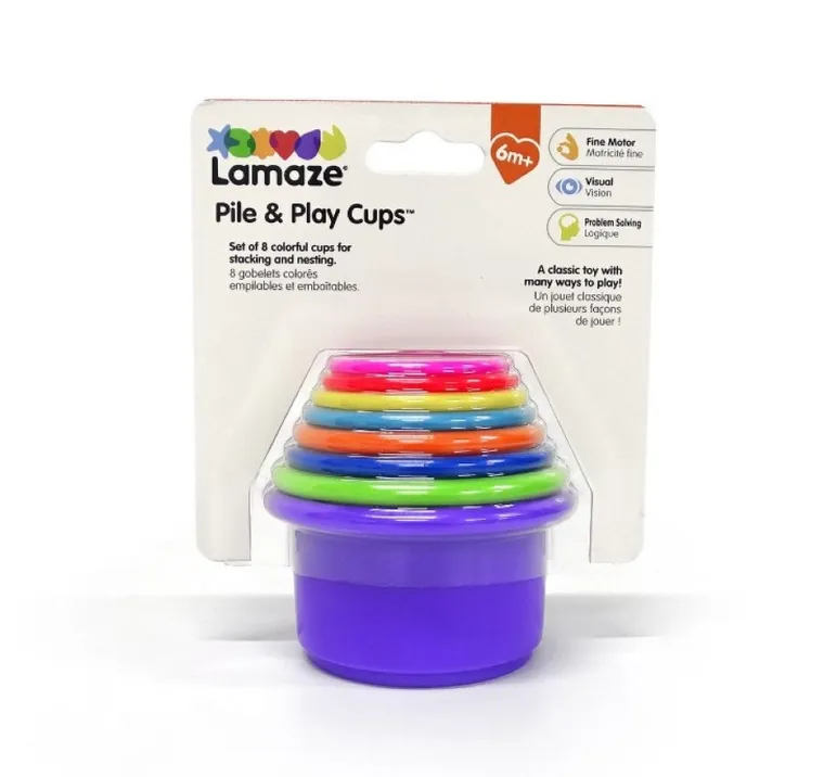 Tomy, Lamaze, kubeczki do układania