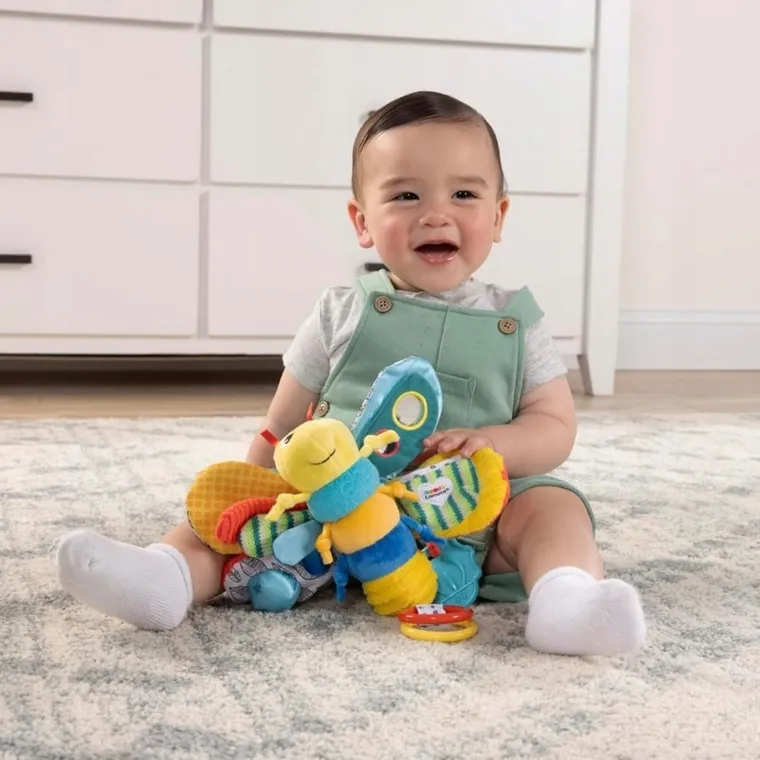 Tomy, Lamaze, Motylek Freddie, zawieszka do wózka