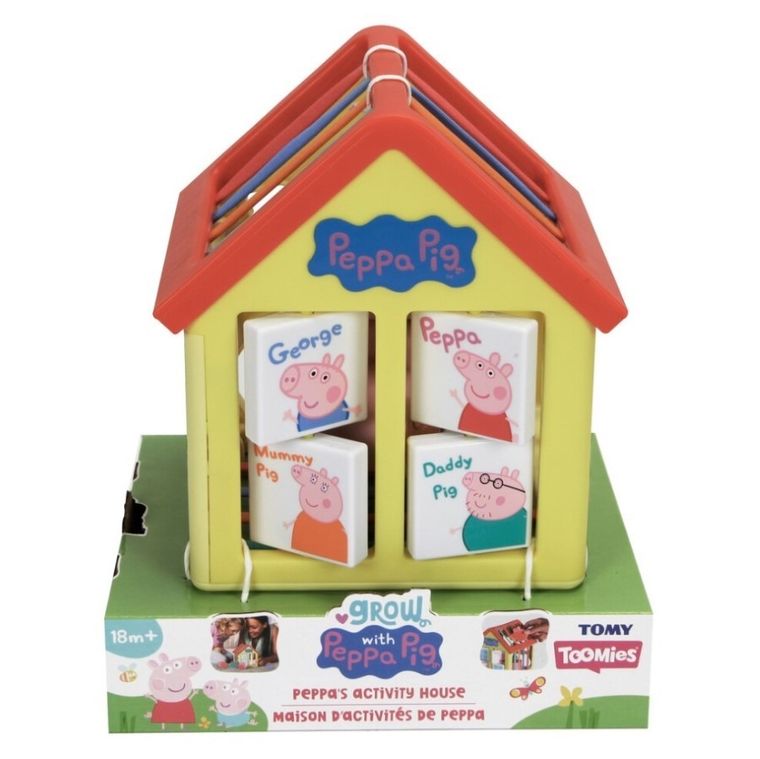 Tomy, Świnka Peppa, Domek Peppy, sorter