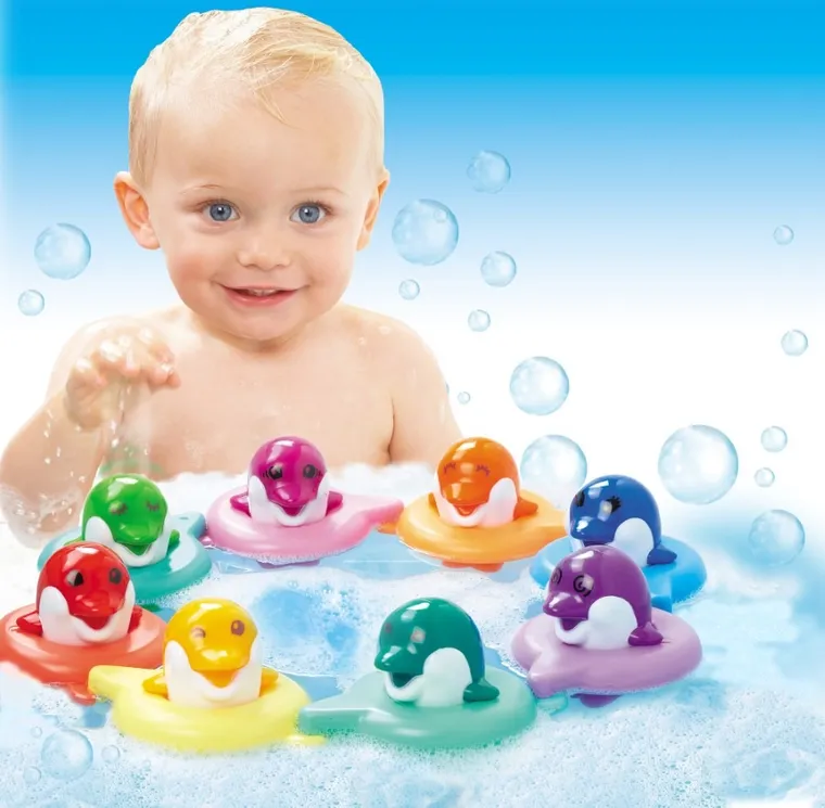 Tomy, Toomies, muzyczne delfinki, zabawka do kąpieli