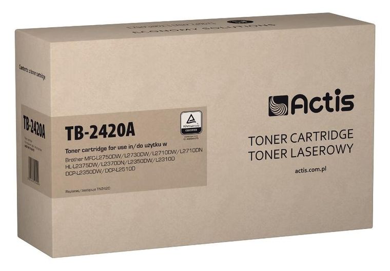 Toner Actis Tb-2420a, zamiennik Brother Tn-2420a; Supreme; 3000 Stron;, czarny