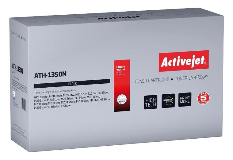 Toner Activejet Ath-1350n, zamiennik Hp W1350a; Supreme; 1100 Stron;, czarny Z Chipem