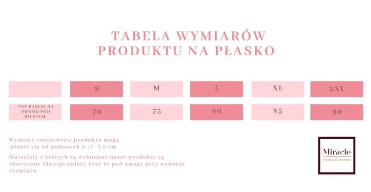 Top bez ramiączek, biały, Miracle