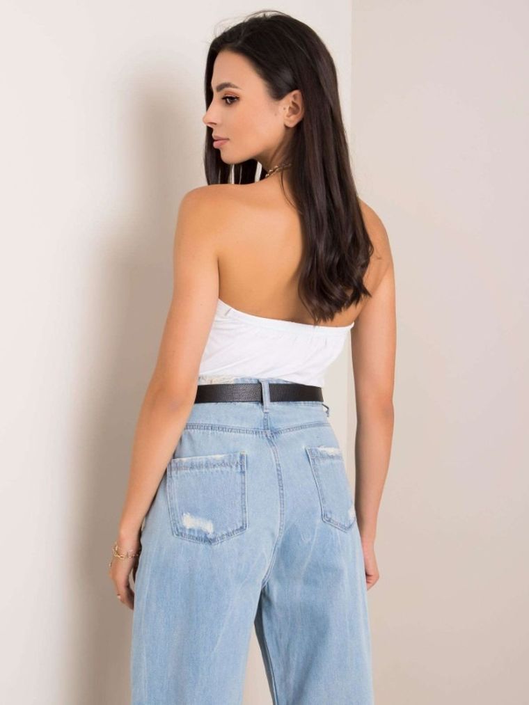 Top damski, biały, Berrak