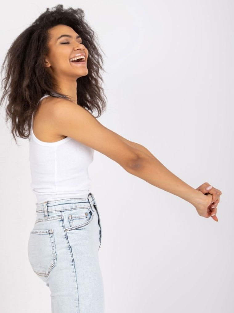 Top damski, biały, Rue Paris