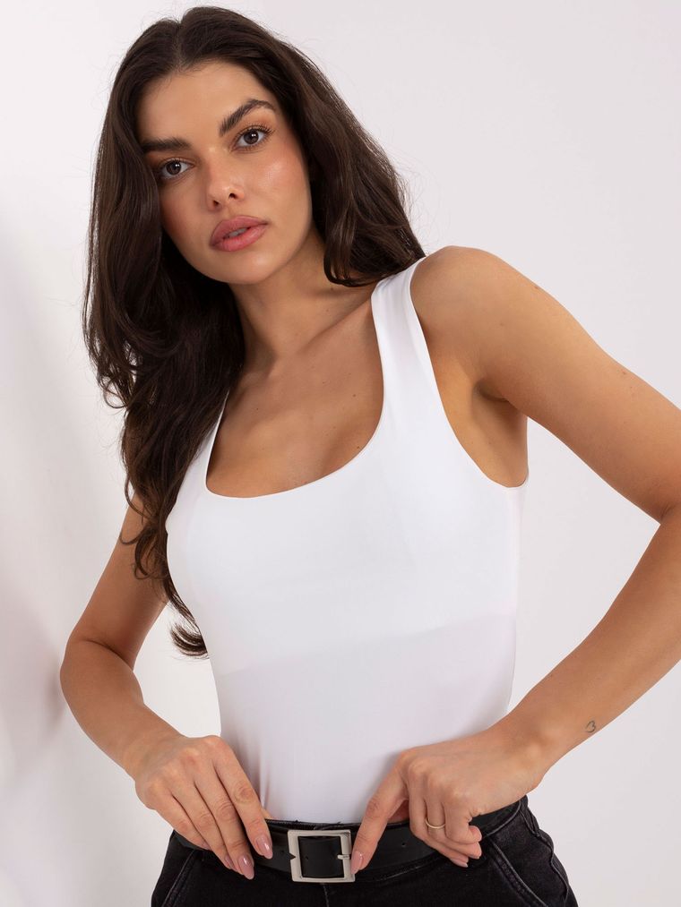 Top damski, biały, Sublevel