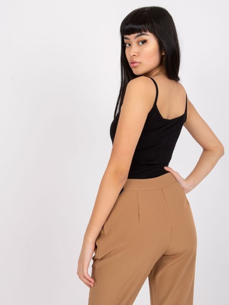 Top damski, czarny, Basic Feel Good