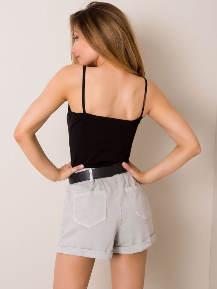 Top damski, czarny, Berrak