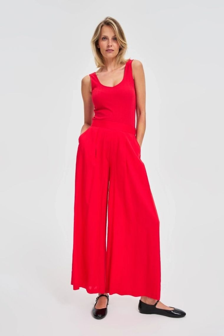 Top damski, czerwony, Moodo