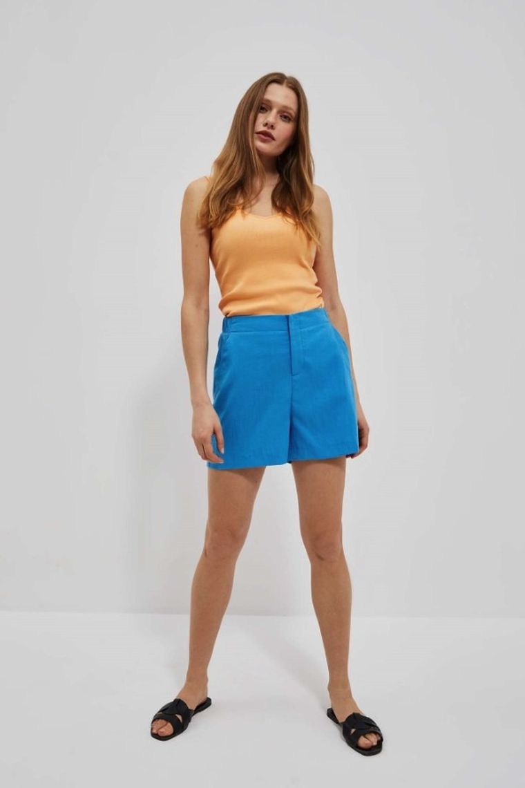 Top damski, pomarańczowy, Moodo