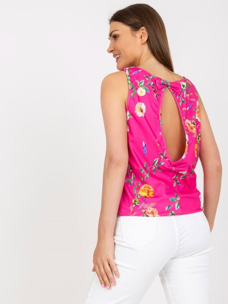 Top damski, różowy, Relevance