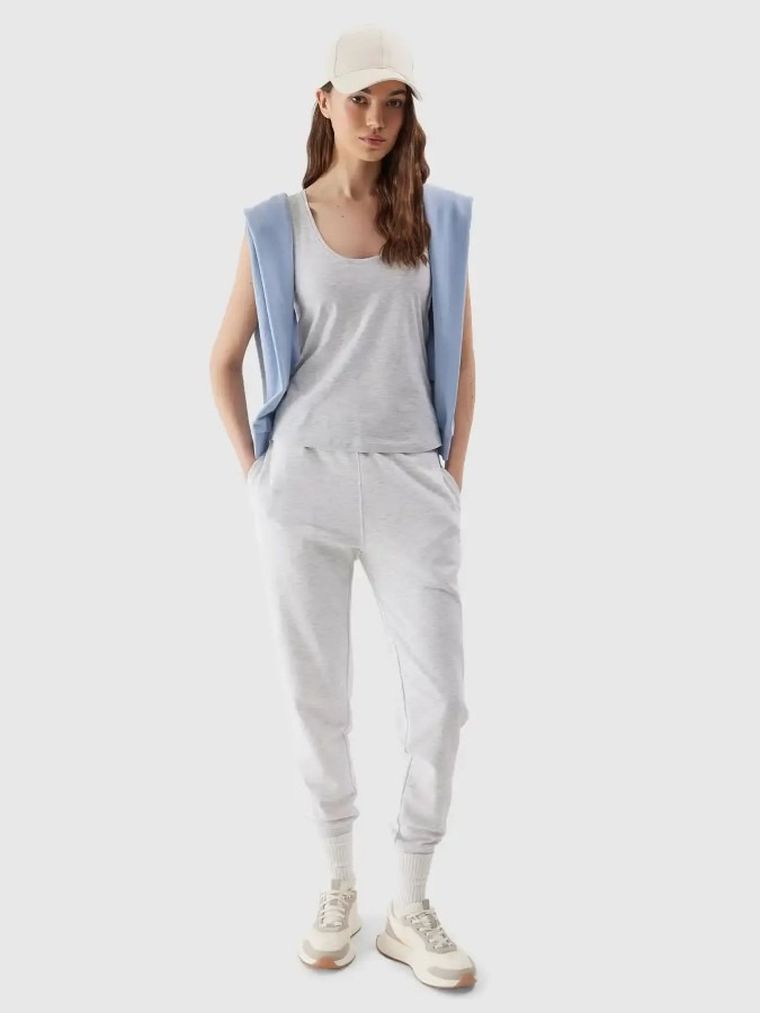 Top damski, szary, 4F