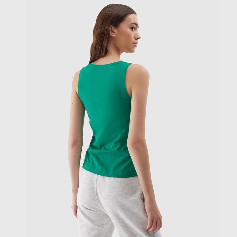 Top damski, zielony, 4F