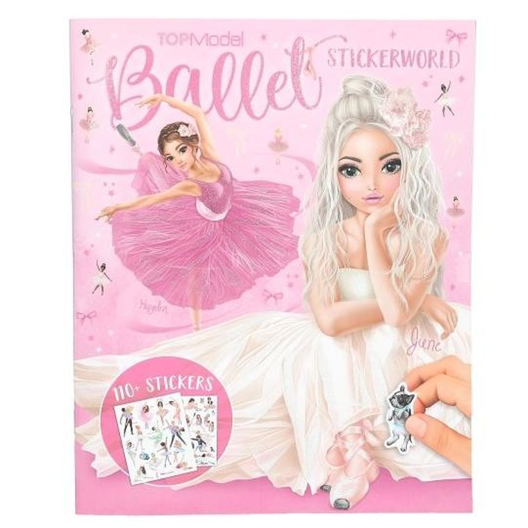 Top Model, Balet, zestaw kreatywny z naklejkami