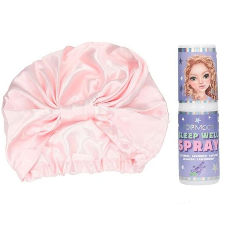 Top Model, Beauty&Me, zestaw do spania turban i spray