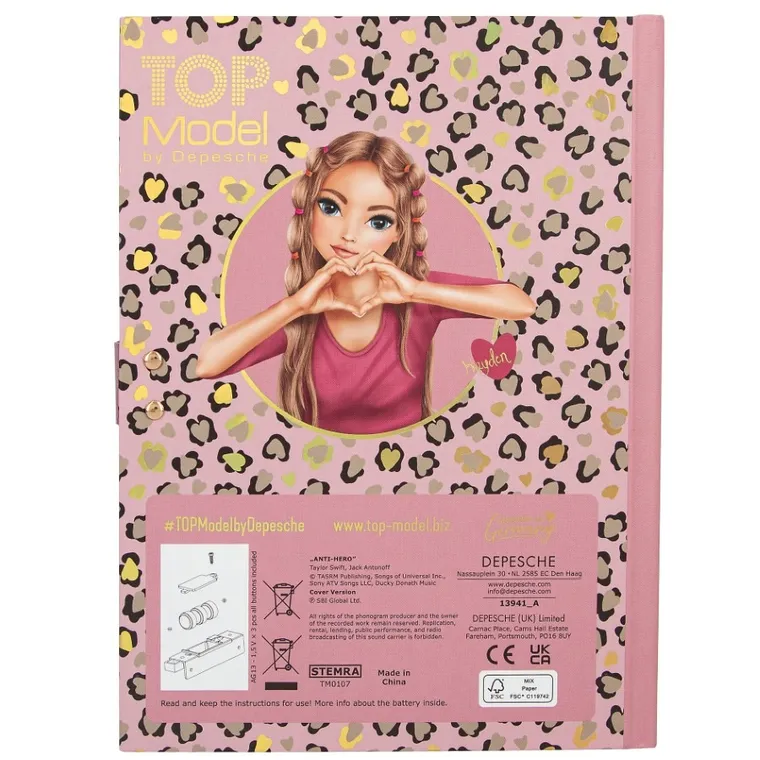 Top Model, LeoHeart, pamiętnik grający na kod