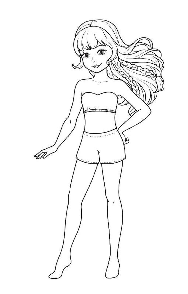 Top modelki. Szkicownik dla pomysłowej projektantki