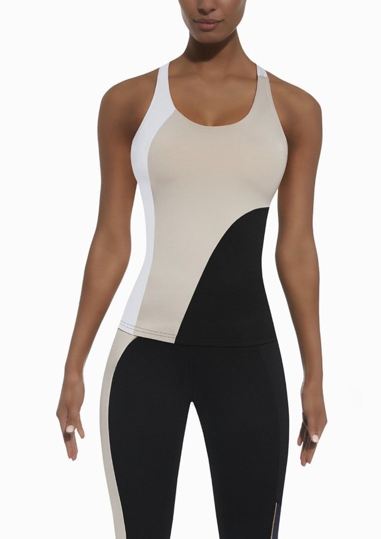 Top sportowy damski, mix, Bas Black