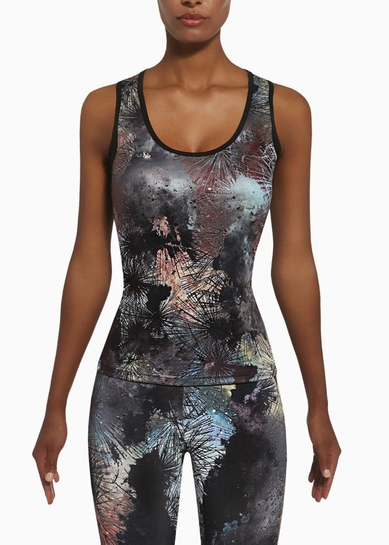 Top sportowy damski, mix, Bas Black