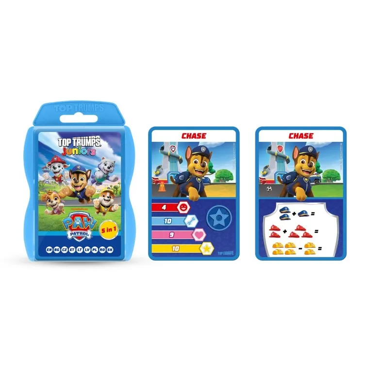Top Trumps, Junior, Psi Patrol, gra karciana