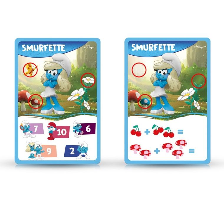 Top Trumps, Juniors, Smerfy, gra karciana