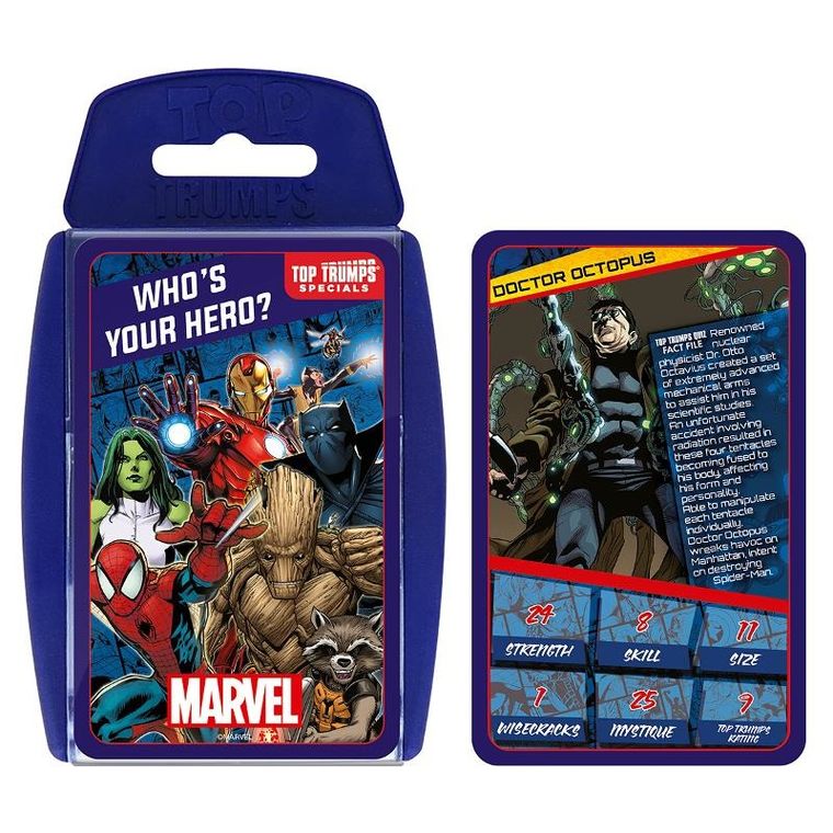 Top Trumps, Marvel Super Heroes, gra karciana