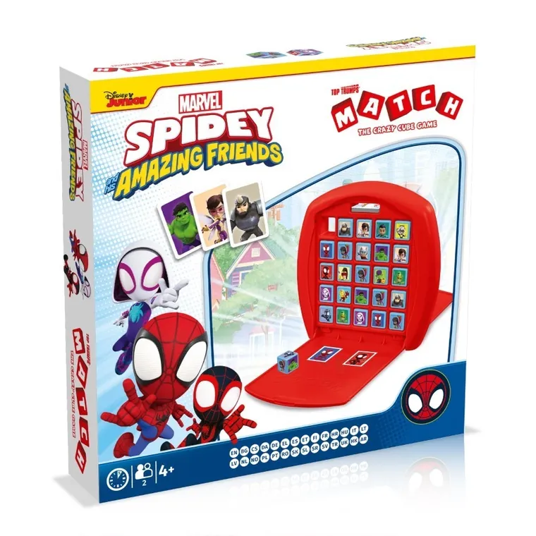 Top Trumps Match, Spidey i super-kumple, gra logiczna