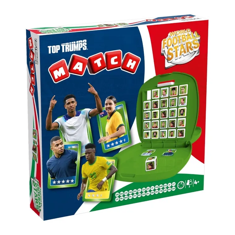 Top Trumps Match, World Football Stars, gra logiczna