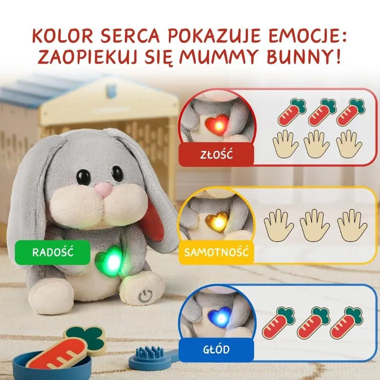 Topbright, Mummy Bunny, zabawka interaktywna