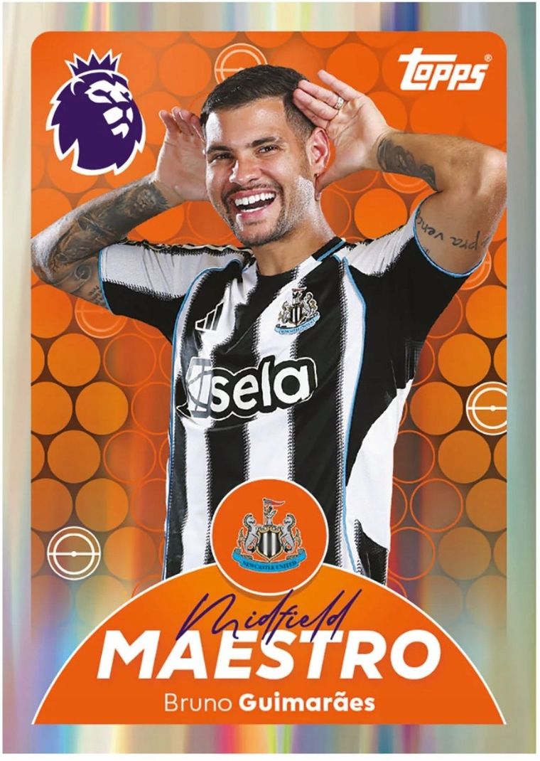 Topps, Premier League 2026, Stickers, saszetka z naklejkami kolekcjonerskimi, 1 szt.