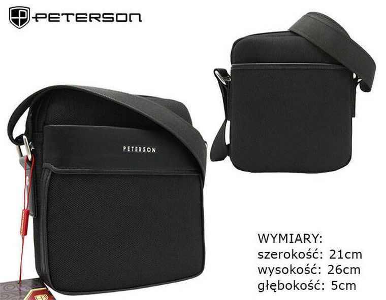 Torba, czarna, Peterson
