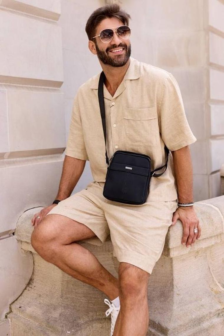 Torba listonoszka, czarna, Rovicky