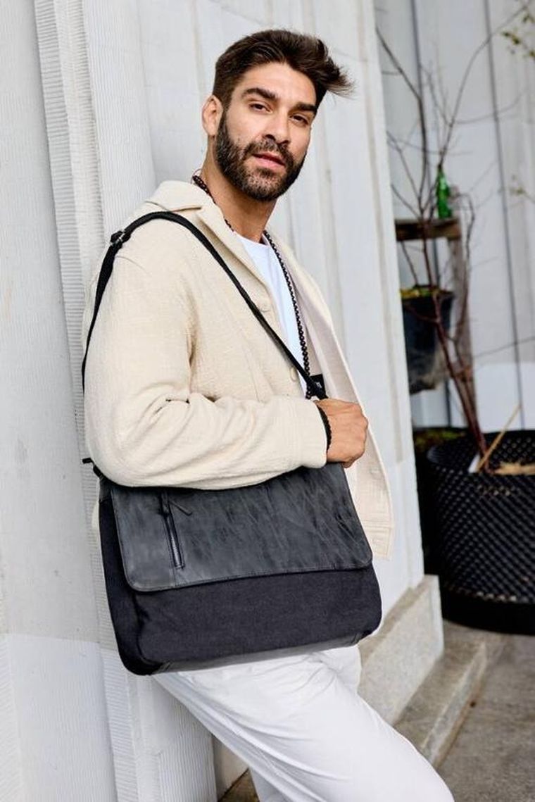 Torba na laptopa, czarna, 12", Peterson