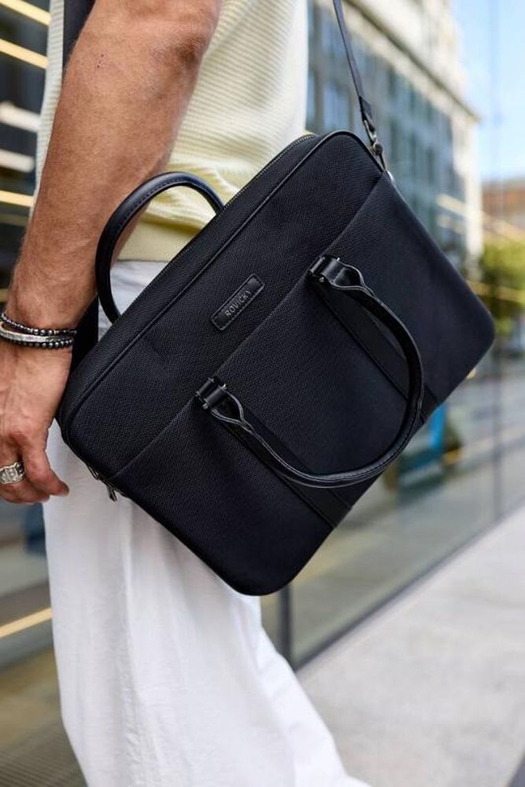 Torba na laptopa, czarna, 15", Rovicky
