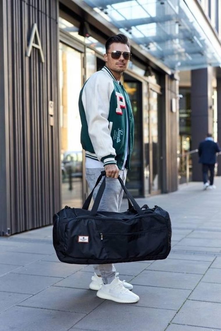 Torba podróżna, czarna, Peterson