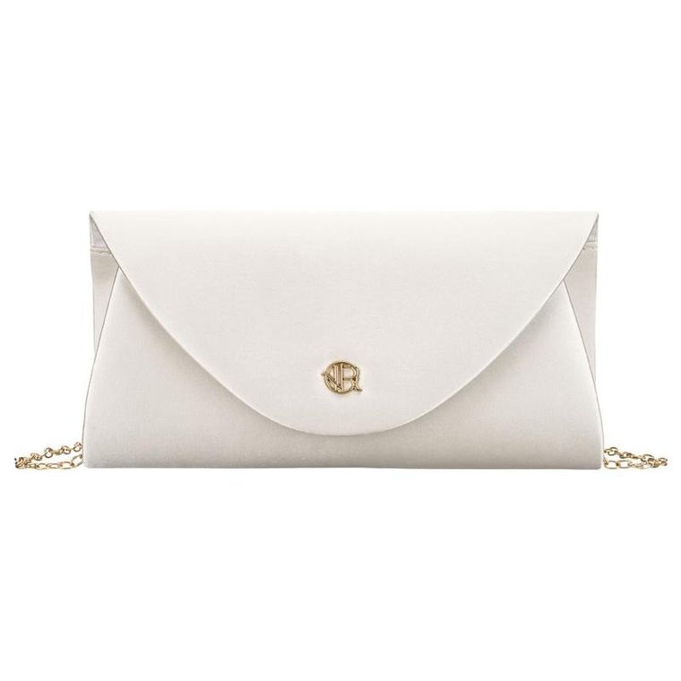 Torebka kopertówka, biała, Rovicky