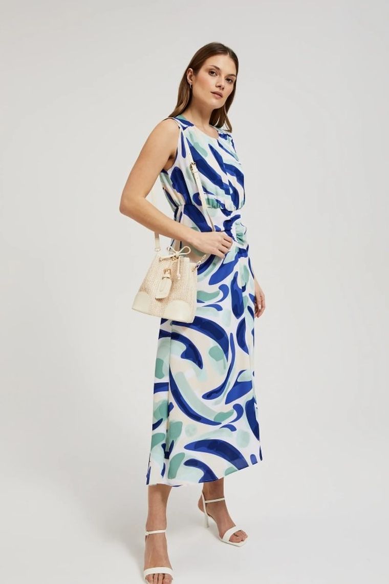 Torebka listonoszka, beżowa, Moodo