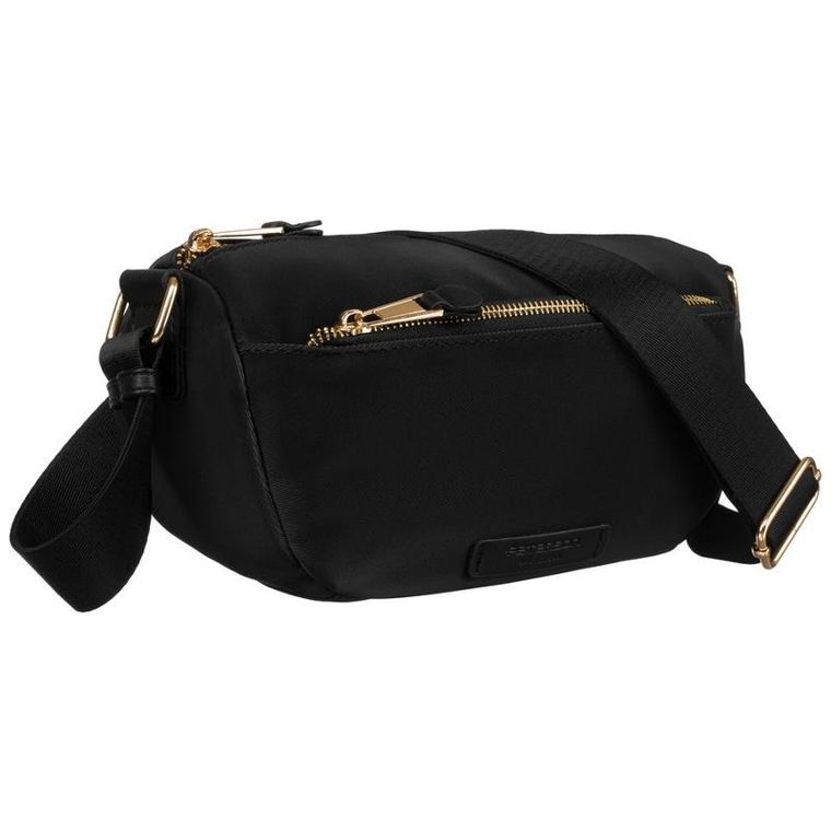 Torebka listonoszka, czarna, Peterson