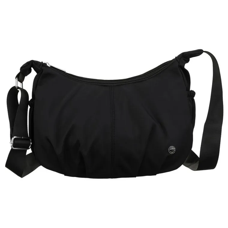 Torebka listonoszka, czarna, Peterson