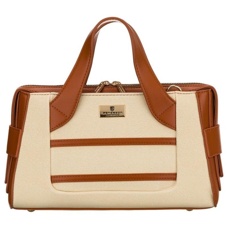 Torebka listonoszka, ecru, Peterson