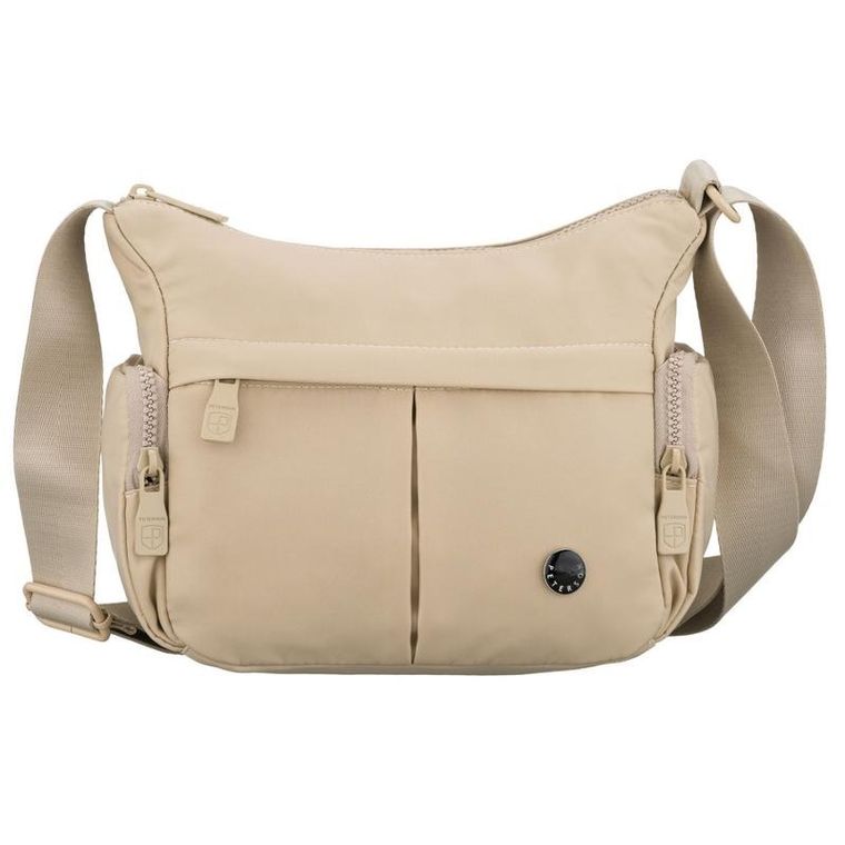 Torebka listonoszka, ecru, Peterson