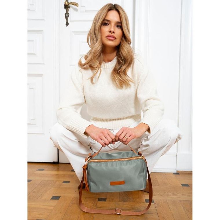 Torebka listonoszka, mix, skóra ekologiczna, Petreson