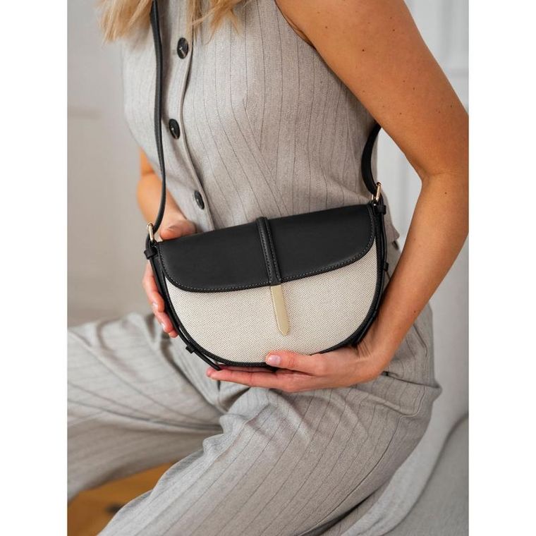 Torebka listonoszka, mix, skórzana, Peterson