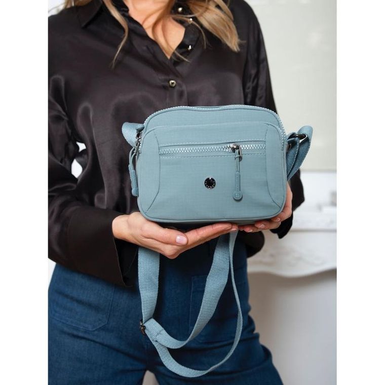 Torebka listonoszka, niebieska, Peterson