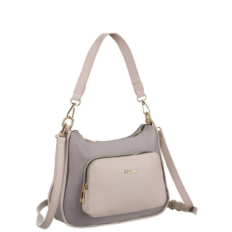 Torebka listonoszka, szara, Peterson