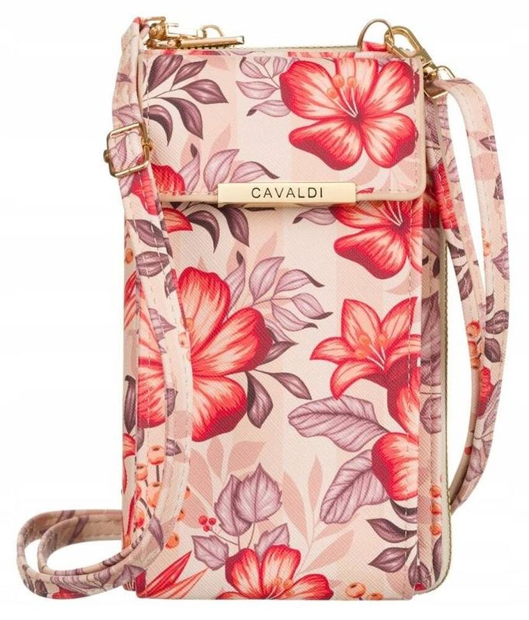 Torebka-portfel, mix, skóra ekologiczna, Cavaldi